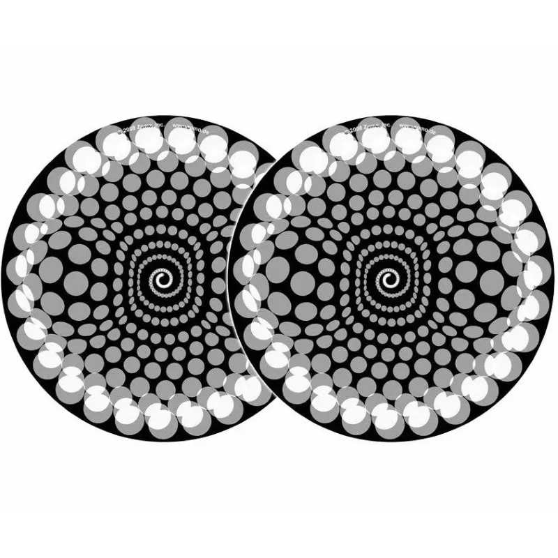 Zomo 0020103813 2x zomo slipmats - balls - bianco 0020103813