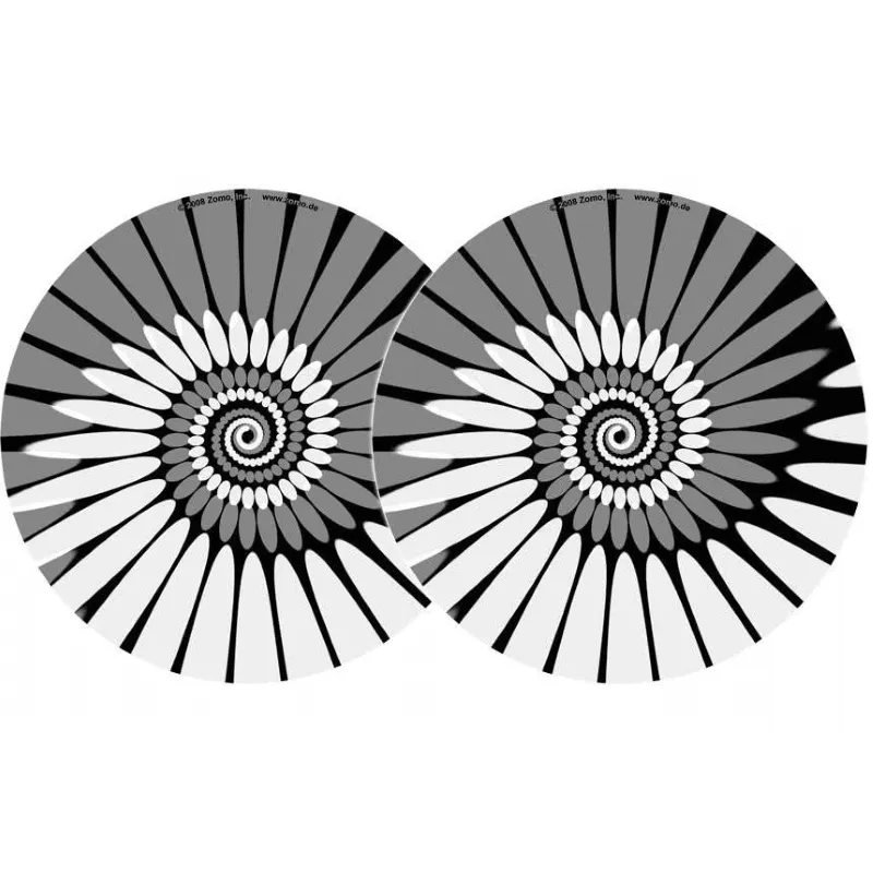 Zomo 0020103815 2x zomo slipmats paint - bianco 0020103815