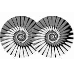 Zomo 0020103815 2x zomo slipmats paint - bianco 0020103815