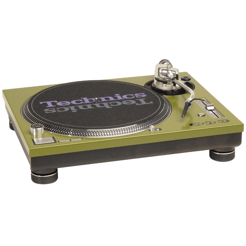 Zomo 0030101885 Zomo faceplate twin - technics 12xx mk5 - oliva 0030101885