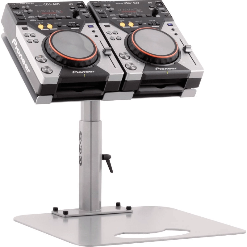 Zomo 0030102091 Zomo p-400/2 - pro stand 2x pioneer cdj-400 - argento 0030102091