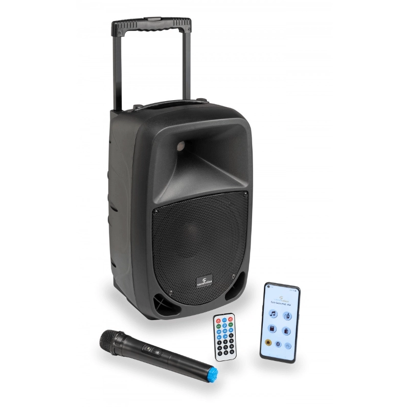 Soundsation GO-SOUND 10AIR Pa port. a batteria soundsation go-sound 10air mp3 bt mic vhf app control