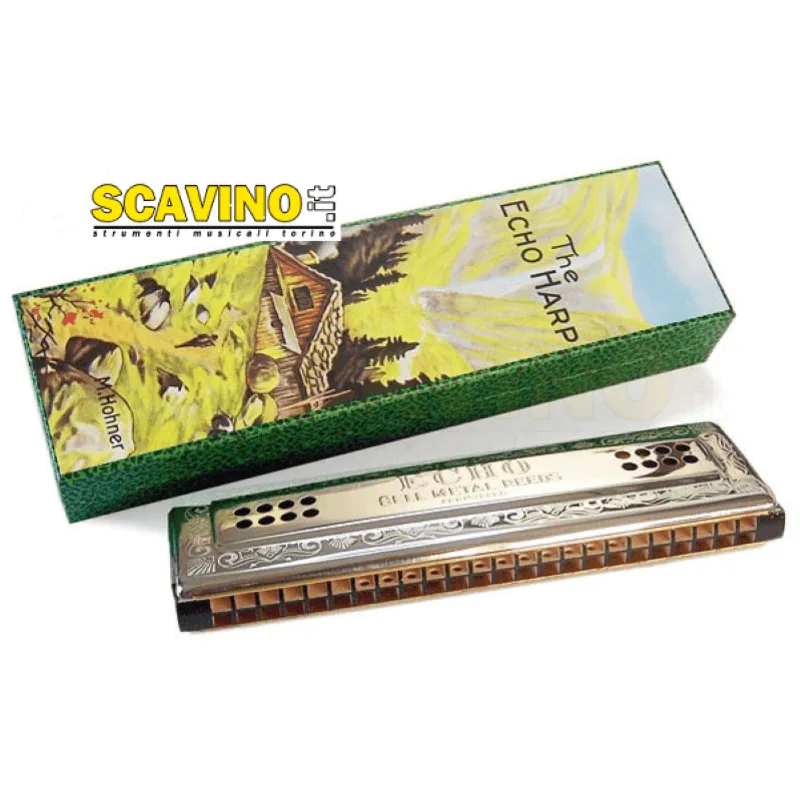 Hohner Armonica Echo Harp 96 voci Do-Sol