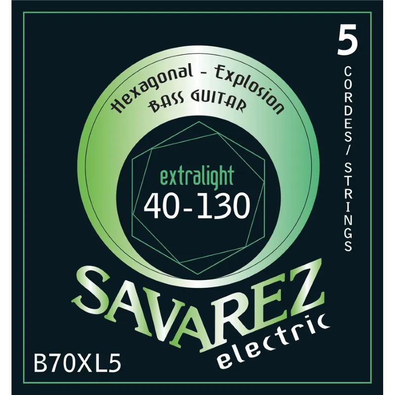 Savarez B70XL5 Extra Light Set 040/130