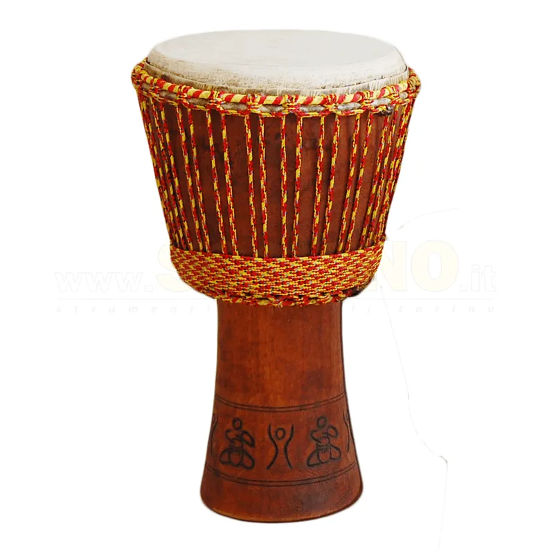 Studio 49 ADJ12 Djembe scolpito a mano in Iroko cm.30