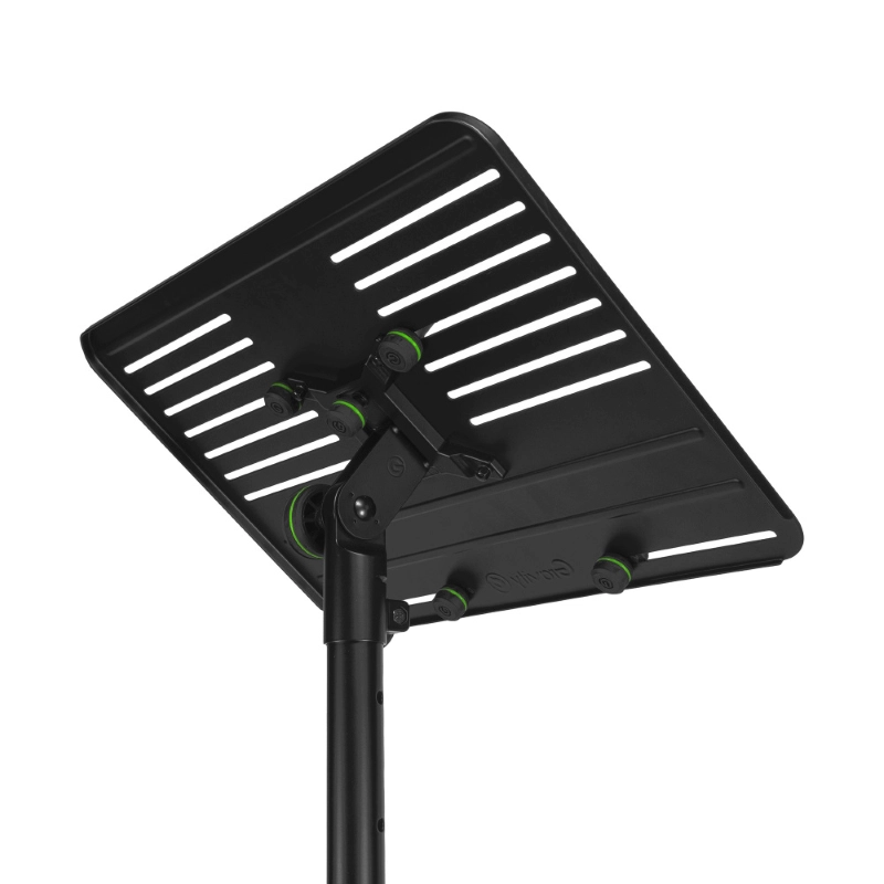 Gravity LTST01 Supporto per Laptop con Perni di Ritegno Regolabili, tavolo, leggio