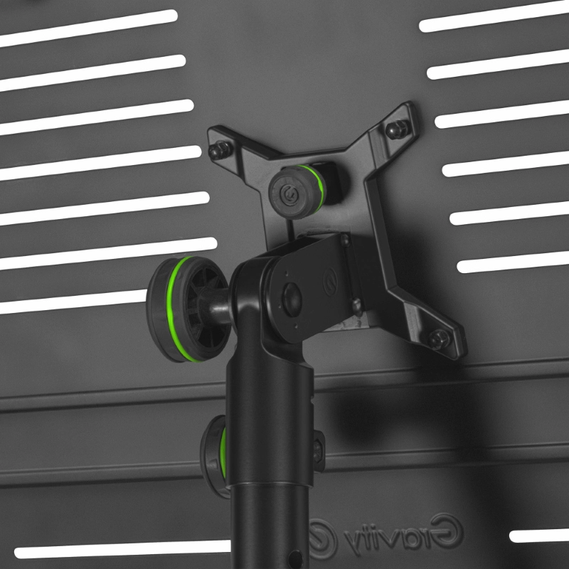 Gravity LTST01 Supporto per Laptop con Perni di Ritegno Regolabili, tavolo, leggio