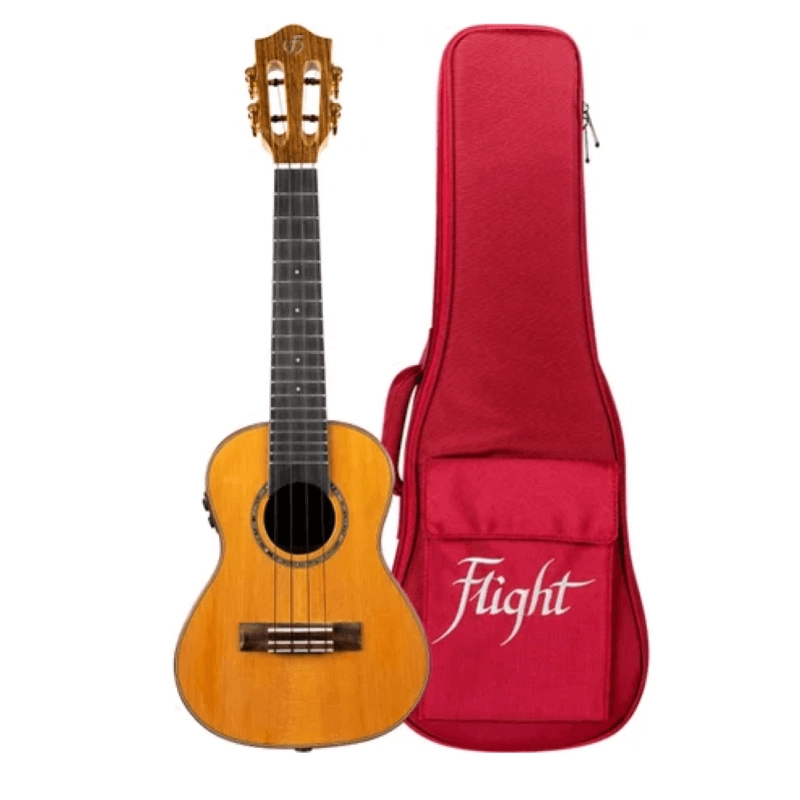 Flight Diana SoundwavePU Ukulele Tenore Elettrificato con Reverb,Chorus,Delay