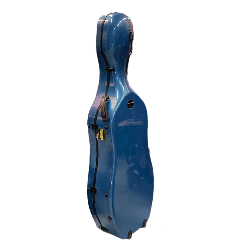 Astuccio Cello 4/4 Bruck-Gao 1029C Blu con portamusica