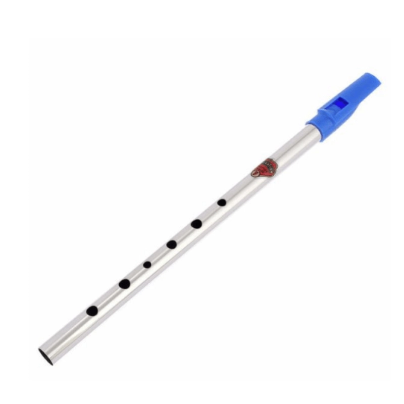 Flageolet Tin Whistle in Do (C) Flauto Metallo Irlandese