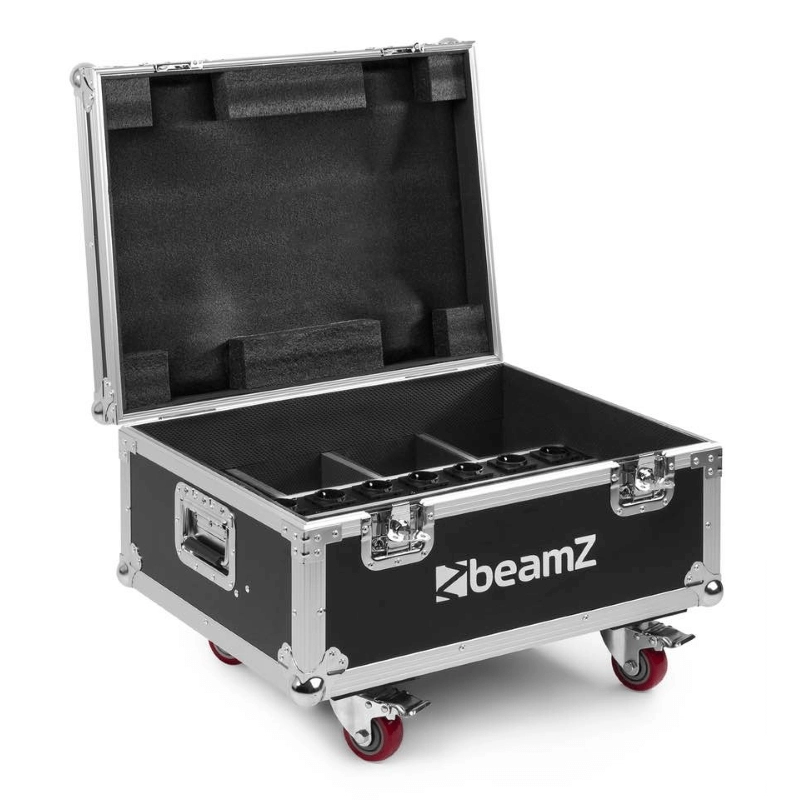 BeamZ FCC10 FlightCase for 8x BBP54 Charg