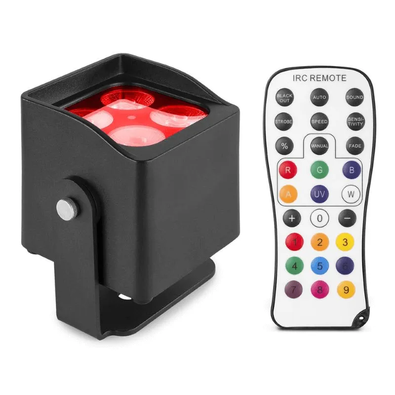 BeamZ BBP44 Uplight IP65 Mini 4x4W 4in1 funzionamento a batteria