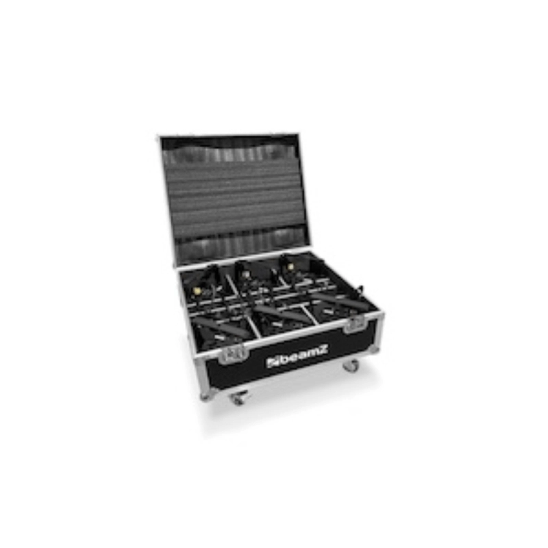 BeamZ FCBP12 FlightCase per 6x WBP1212IP