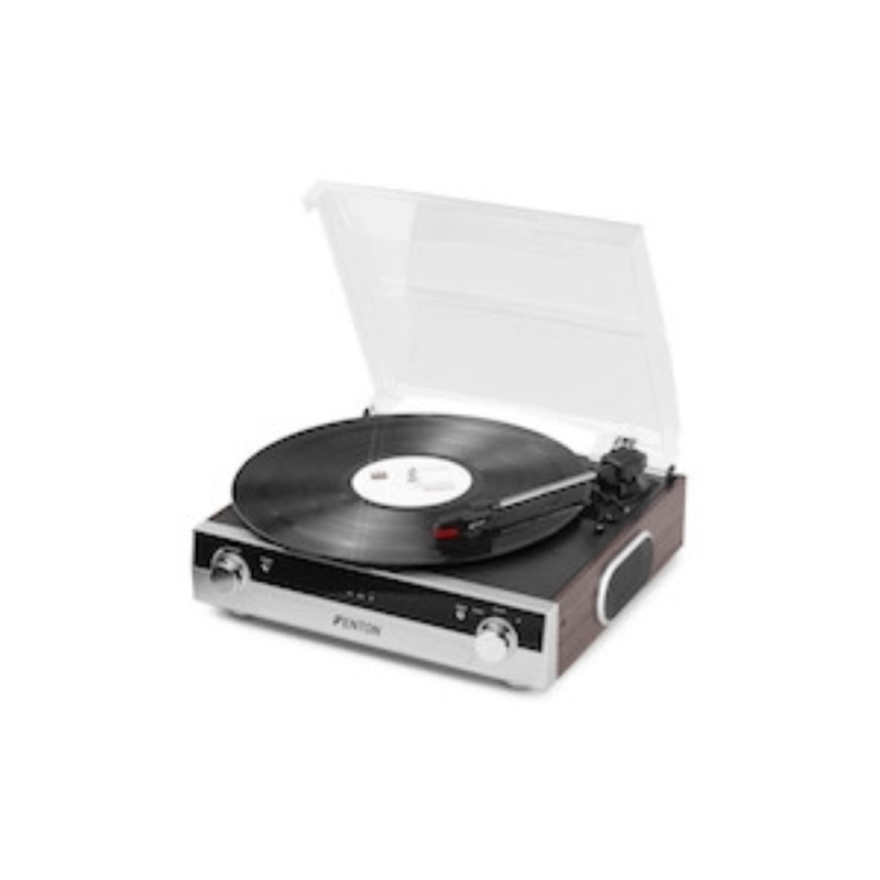 Fenton RP102A Record Player BT Alum/Wood