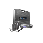 Vonyx WM73H Doppio Radiomicrofono Headset 2ch