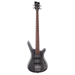 Warwick CORVETTE ASH 4 - Teambuilt Pro Series - Nirvana Black Transparent Satin