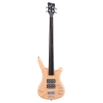 Warwick CORVETTE $$ 4 FRETLESS - Teambuilt Pro Series - Natural Transparent Satin