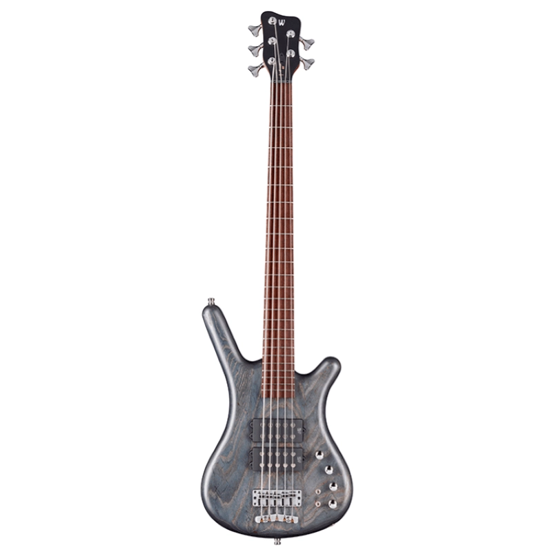 Warwick CORVETTE $$ 5 - Teambuilt Pro Series - Nirvana Black Transparent Satin GPS1485 03PA ASH FR