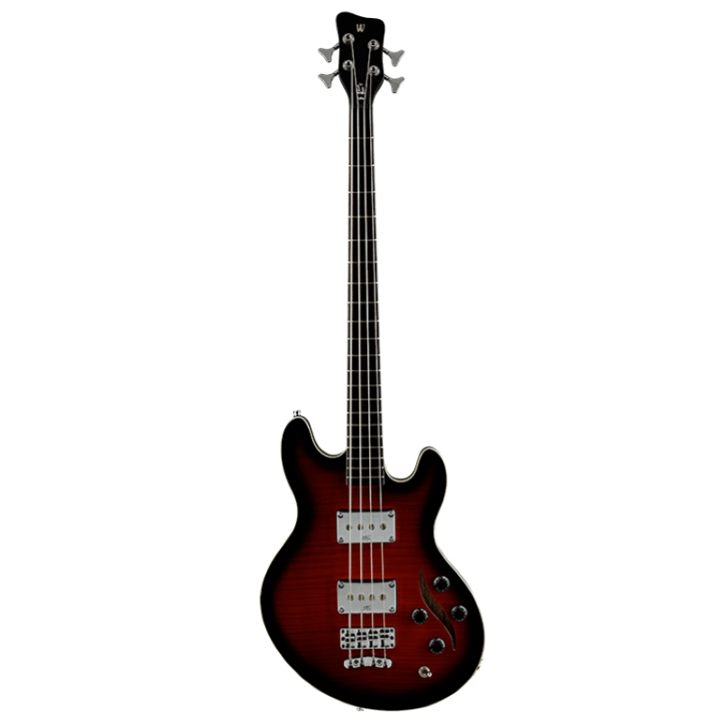 Warwick SKLARBASS 4 - Rockbass Artist Line - Lee Sklar Signature - Burgundy Blackburst High Polish