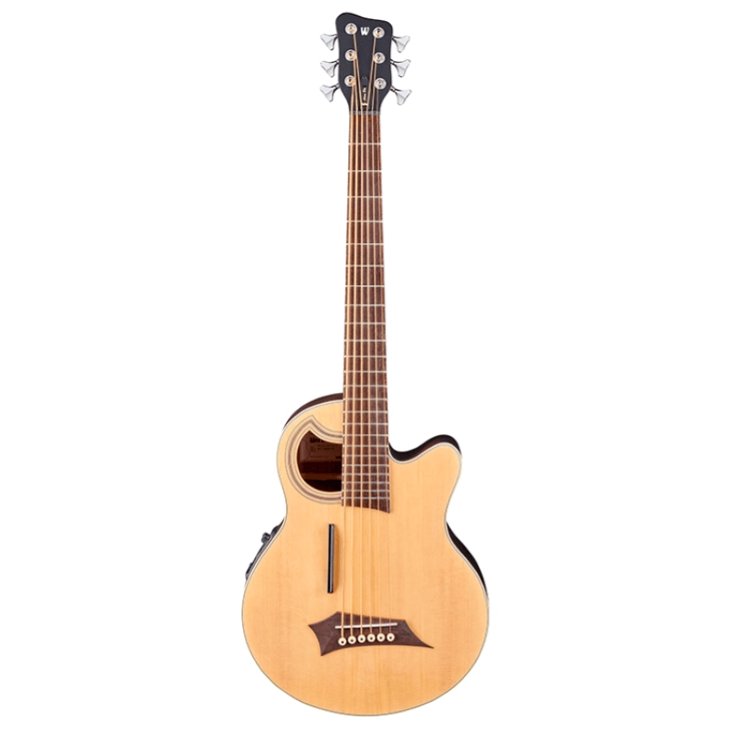 Warwick Alien Deluxe 6 - Rockbass Series - Natural Transparent Satin