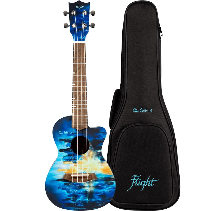 Flight Elise Ecklund Ukulele Signature Concert City
