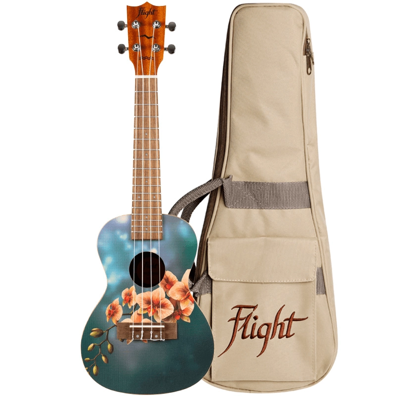 Flight AUC-33 Orchid Concerto Ukulele