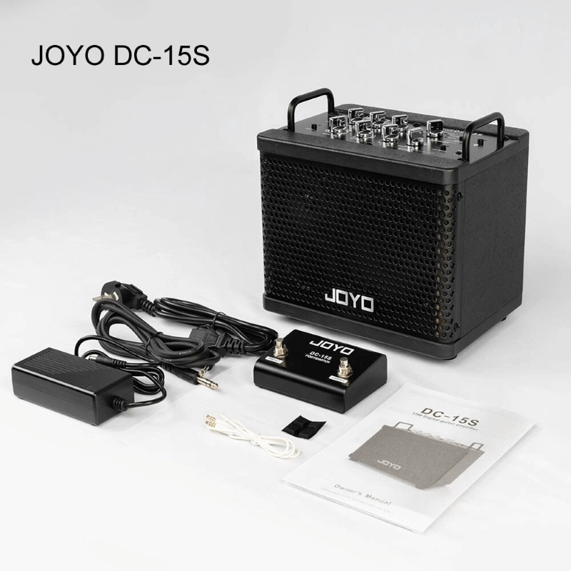 Joyo DC-15S Amp Chitarra a Batteria Ricaricabile - Bluetooth