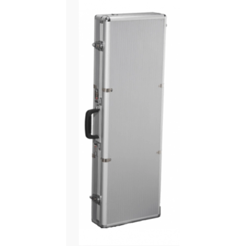 Astuccio HUIYOU per chitarra elettrica rettangolare alluminio