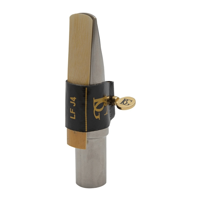 Bg LFJ4 Legatura Flex Jazz per Sax Alto Bocchini Metallo