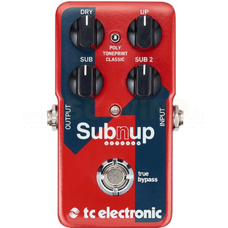 TC Electronic Pedal Sub 'N' Up Octaver