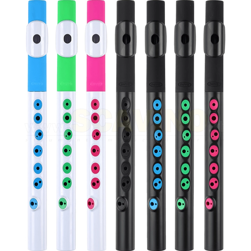 Nuvo TooT Flauto Traverso Bambini Nero