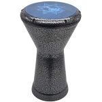DARBUKA EGITTO 3022 BLACK VINIL Marbrée Grise