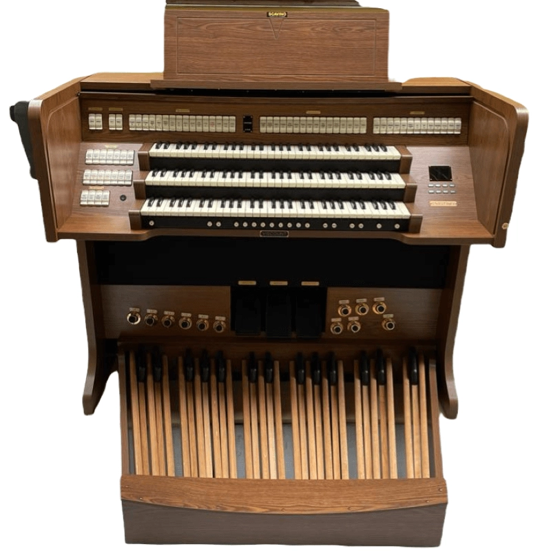 Viscount Unico CLV8 Organo liturgico 3 manuali Rovere Chiaro