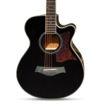 Vermont MS304/ F100CE-B Nera Chitarra Cutway Acustica Elettrificata