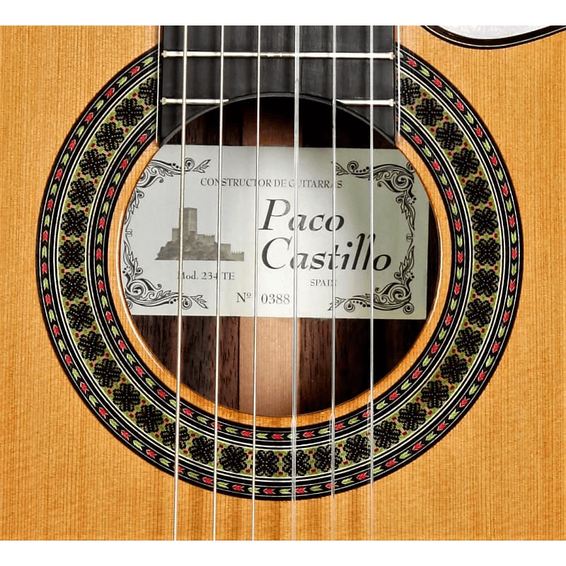 Paco Castillo 234TE CE Chitarra Classica THIN Body Elettrificata
