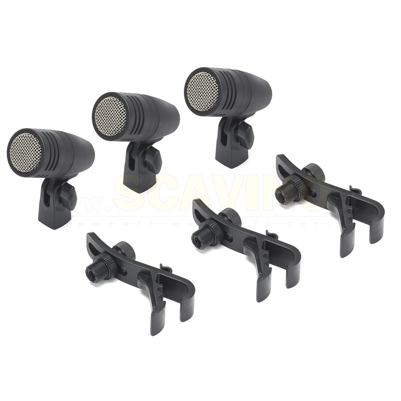 Samson DK703 - Set di Microfoni per Batteria - 3 pezzi