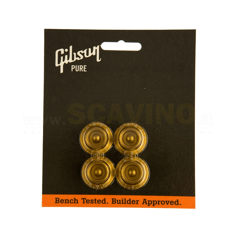 Top Hat Knobs - Gold 4 pack
