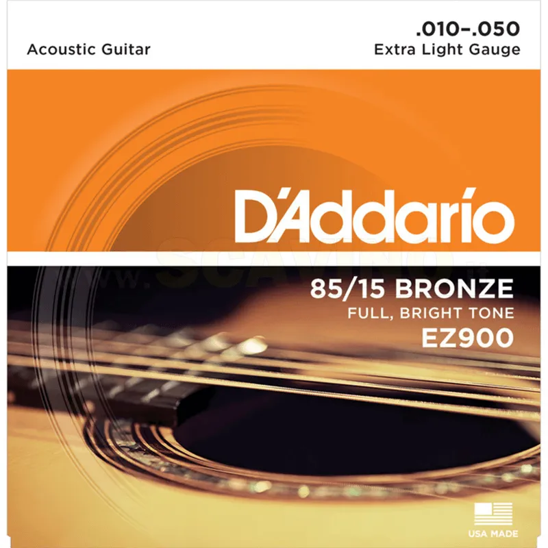 D'addario EZ900 America Bronze 010/050