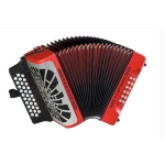 HOHNER COMPADRE GCF RED SILVER GRILL
