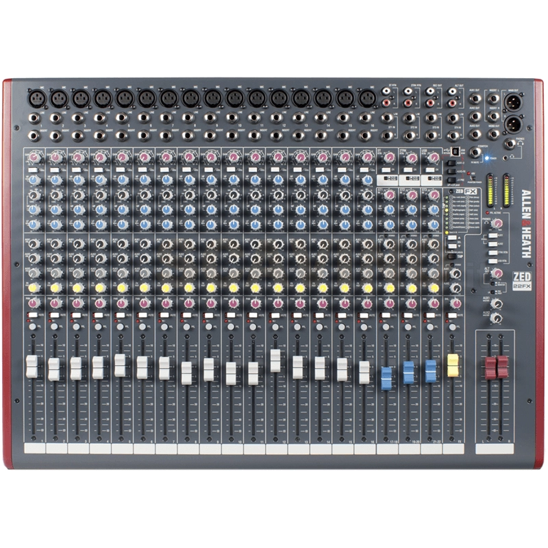 Allen & Heath ZED22FX Mixer compatto 22 canali
