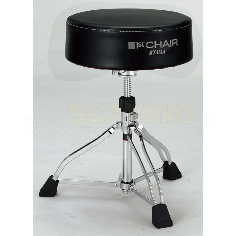 Tama HT830B 1st Chair Round Rider XL - 3 gambe - seduta in PVC