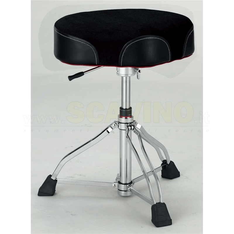 Tama HT750BC 1st Chair Ergo Rider Hydraulix - 3 gambe - seduta in tessuto