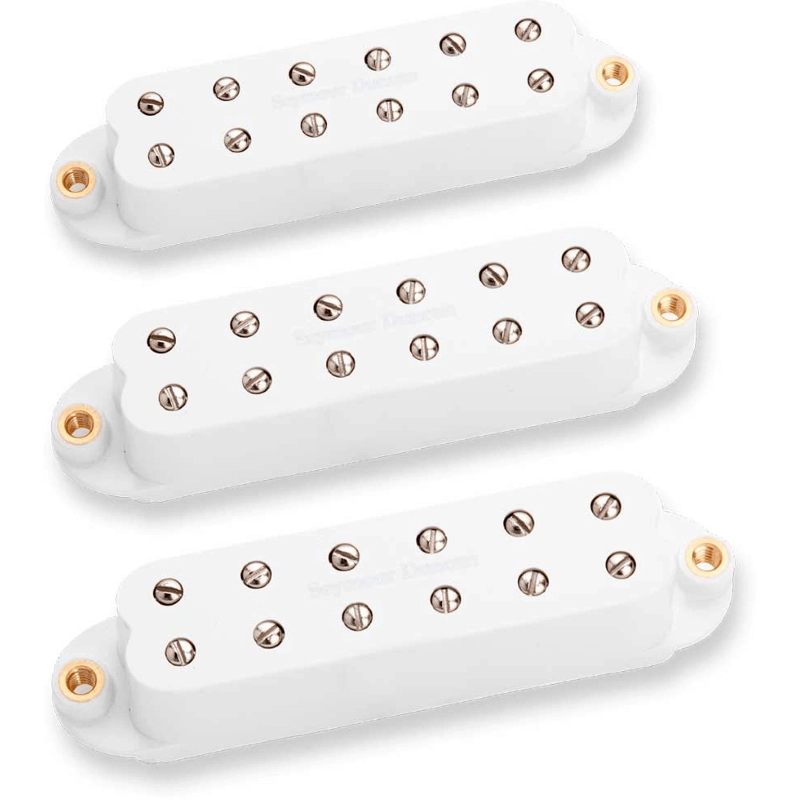 Seymour Duncan SET, LITTLE '59, STRAT WHITE