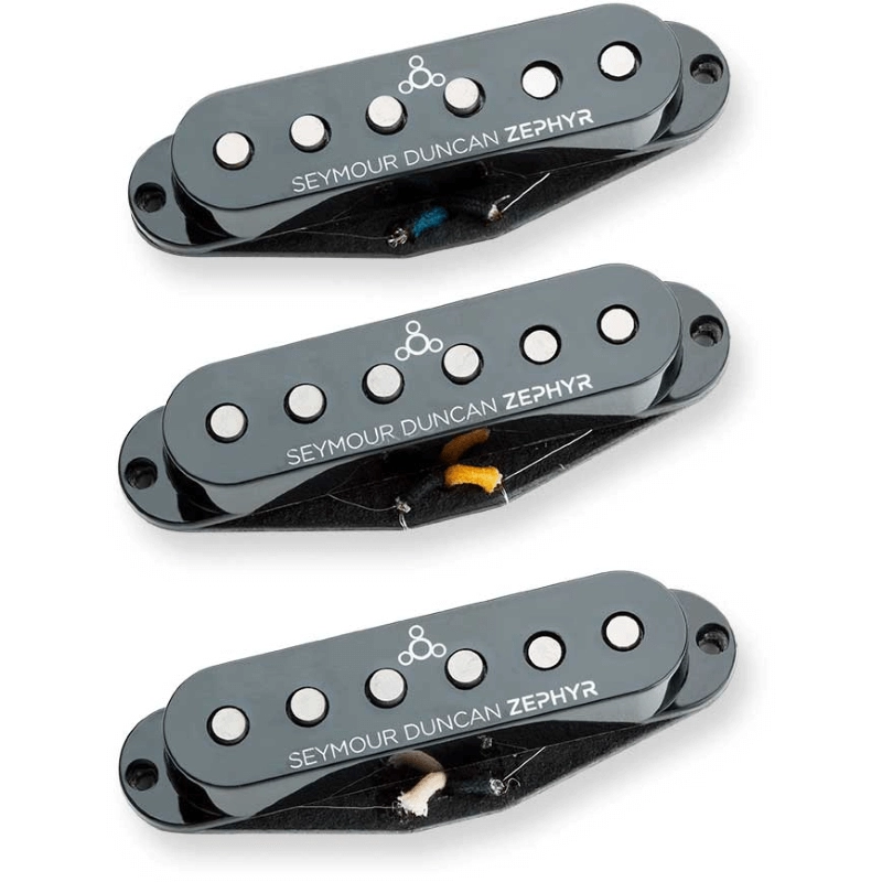 Seymour Duncan ZSL1S ZEPHYR SILVER STRAT SET BLK