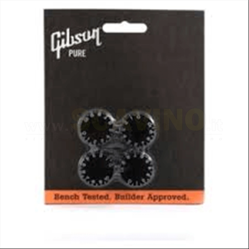 Gibson Speed Knobs - Black 4/Pkg PRSK-010
