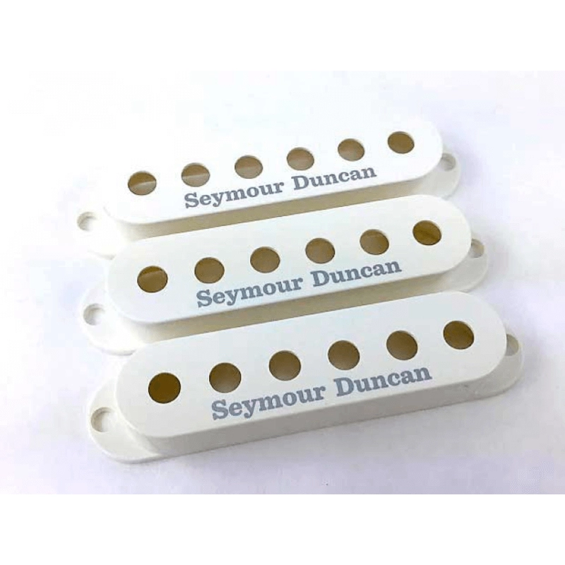 Seymour Duncan 11800-01-W S-COVER WHITE (3) LOGO
