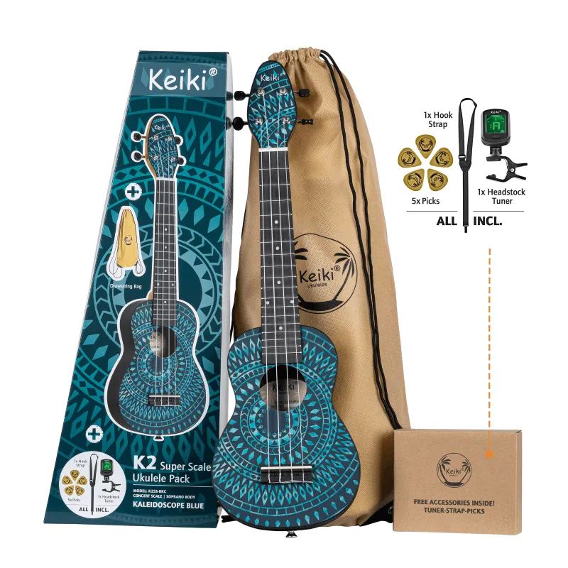 KEIKI K2SS-BKC Ukulele soprano