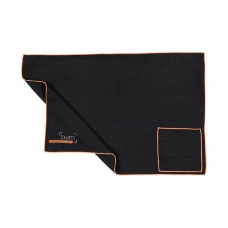 Bam CC-0004 Panno per la pulizia e la cura degli strumenti ad Arco 30X40 - BLACK