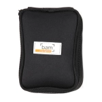 Bam MP-0035 Astuccio per 2 Bocchini Clarinetto, Sax Soprano o Alto Nero
