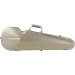 Bam OP2002XLCS CUSTODIA HIGHTECH" L'OPERA CONTOURED PER VIOLINO - POLICARBONATO - CHAMPAGNE - SILVER"